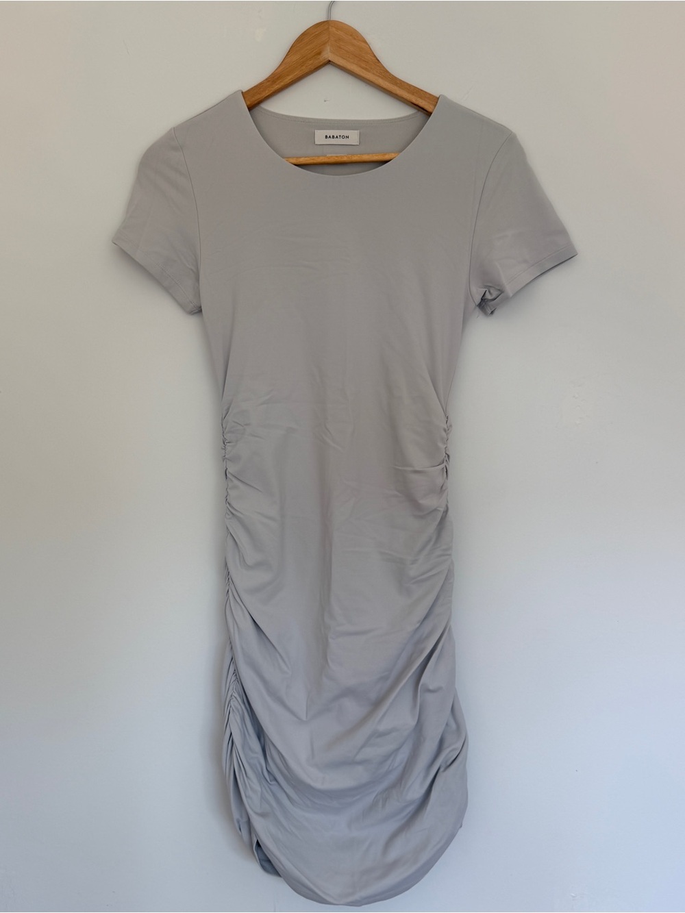 Aritzia Babaton Contour Ruched Mini Dress - Picture 2 of 4